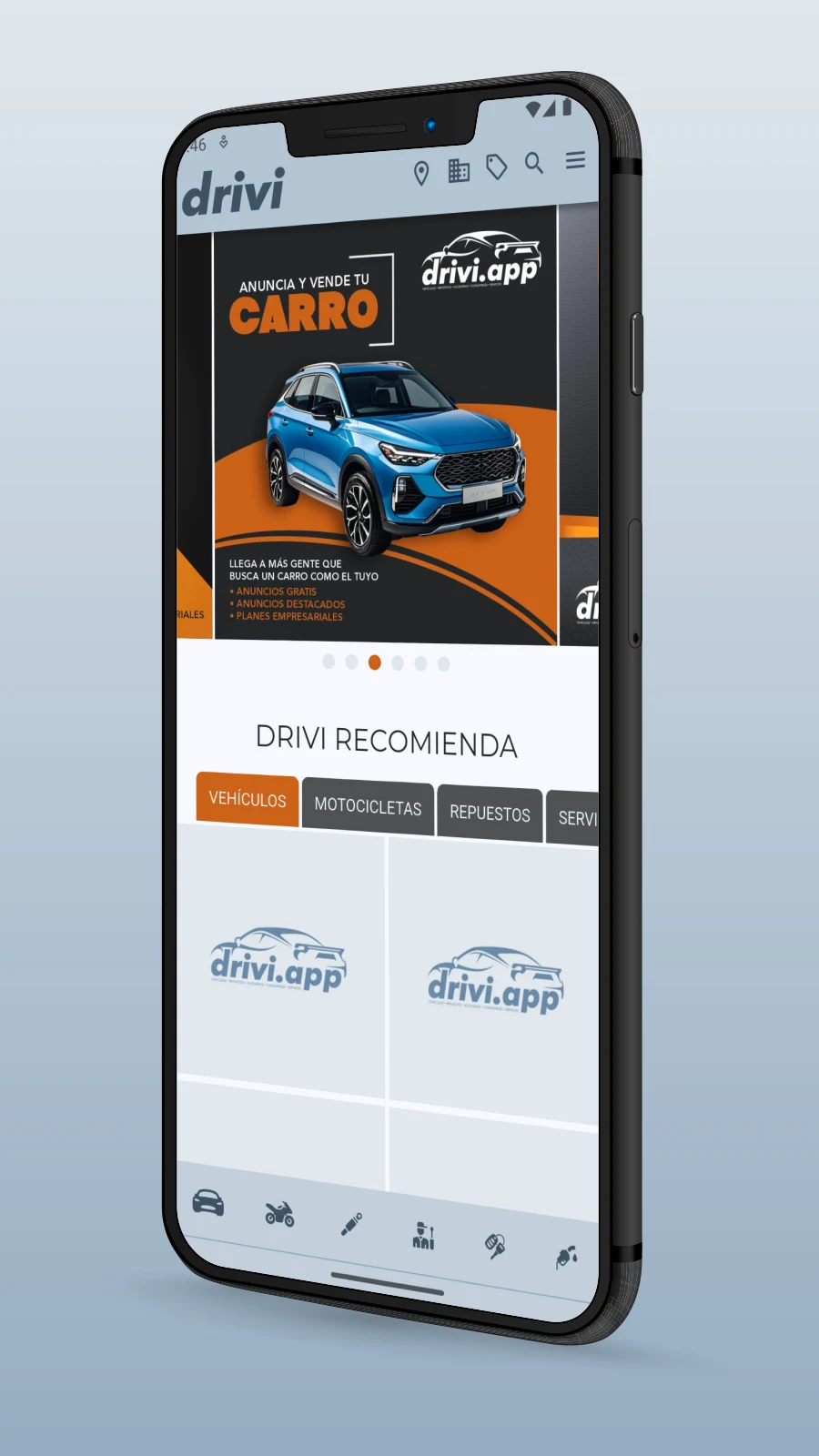 drivi screenshot